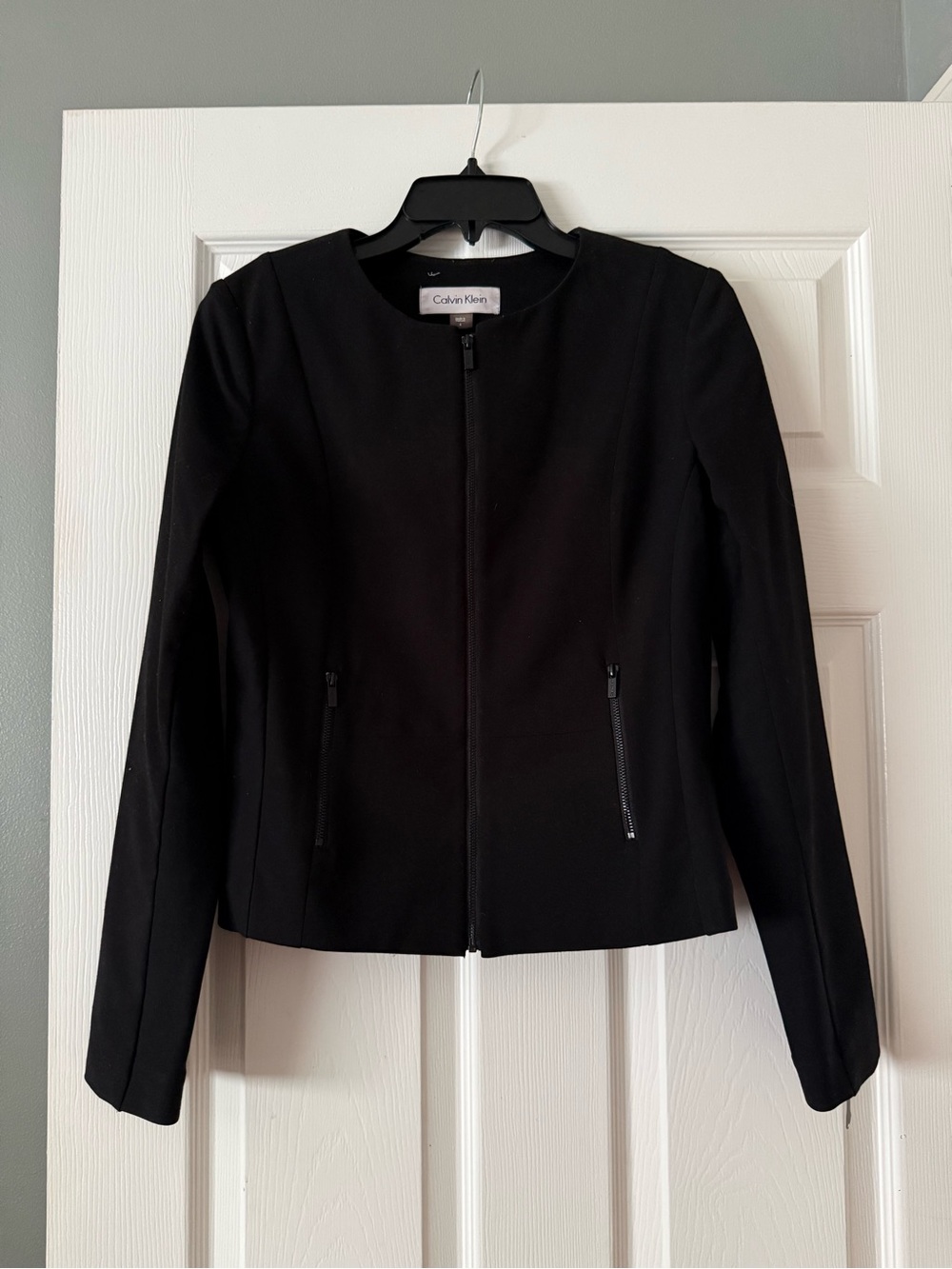 Calvin Klein Black Women's Zip Jacket